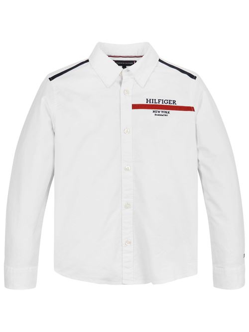 Camicia con logo TOMMY HILFIGER | KB09149YBR